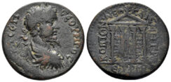 Pontos, Neokaisareia. Septimius Severus. 193-211 AD. AE 30mm (15.23gm). Dated CY 146 (209/10 AD). RG 147