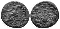 Kilikia, Tarsos. 164-27 BC. AE 17.5mm (4.47g). SNG Levante 975