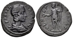 Thrace, Deultum. Julia Mamaea. 222-235 AD. AE 24mm (6.65g). RPC VI 755