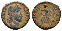 Constans. 337-350 AD. AE4 (1.96g, 15mm). Antioch mint. Struck 342 AD. RIC 66