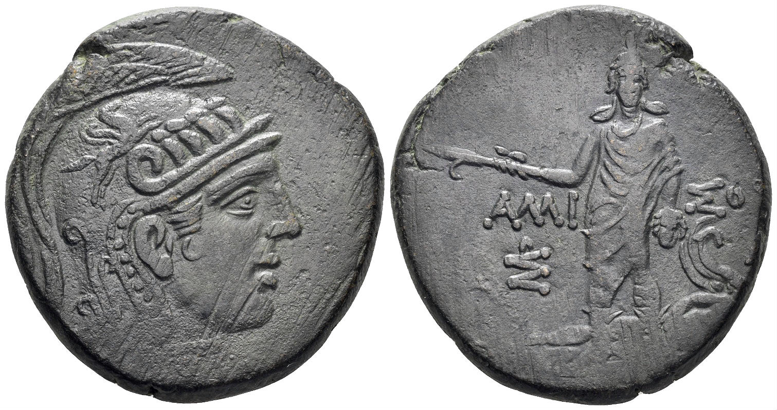 Pontos, Amisos. Circa 109-89 BC. AE 29mm (19.02g). SNG BM Black Sea 1169