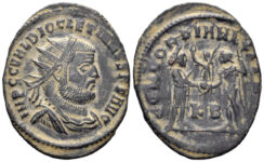 Diocletian. 284-305 AD. AE Radiatus (3.40g, 24mm). Cycicus mint. Struck 293-5 AD. RIC 279