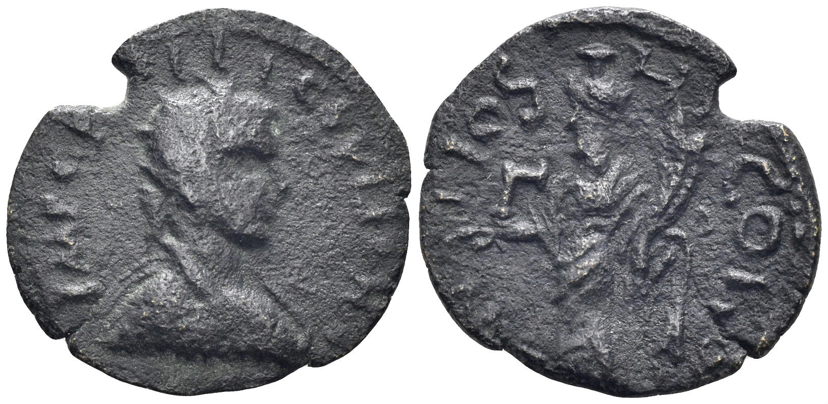 Pisidia, Antioch. Gallienus. 253-268 AD. AE 23mm (3.71g). BMC 138