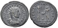 Probus. 276-282 AD. AE Antoninianus (3.52g, 23mm). Tripolis mint. Struck 280 AD. RIC 927