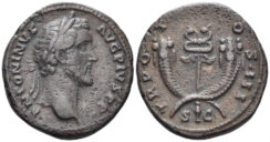 Antoninus Pius. 138-161 AD. AE As (10.28g, 26mm). Rome mint. Struck circa 140 AD. RIC 705a