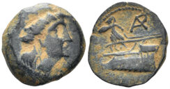 Phoenicia, Arados. Circa 242/1-167/6 BC. AE 17mm (4.14g). Duyrat 1374-1403