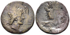 Skythia, Olbia. Circa 65 BC. AE 22mm (5.75g). SNG BM Black Sea 691