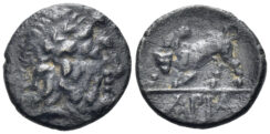 Pisidia, Ariassos. Circa 1st century BC. AE 15mm (2.43g). SNG BN 1368