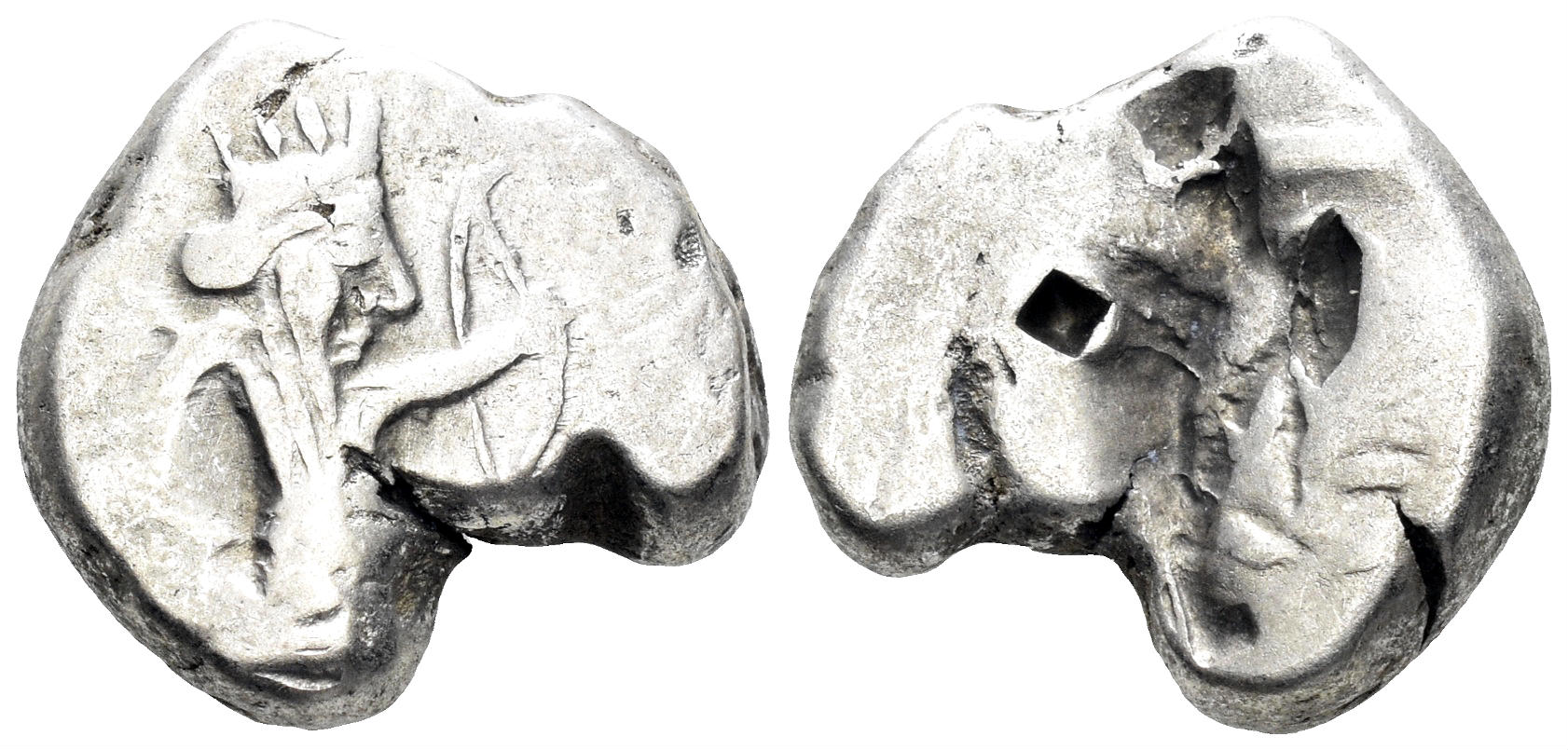 Achaemenid Empire. Circa 375-340 BC. AR Siglos (5.46g, 16mm). Carradice Type IV C