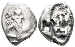 Achaemenid Empire. Time of Xerxes II – Artaxerxes II. Circa 420-375 BC. AR Siglos (5.47g, 18mm). Carradice Type IV