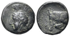 Cyprus, Salamis. Evagoras II(?). Circa 361-351 BC. AE 13mm (2.19g). Tziamazis 131