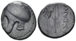 Macedonian Kingdom. Kassander. 316-297 BC. AE 17mm (4.30g). Uncertain Macedonian mint. SNG München 1035