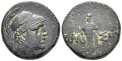 Pontos, Amisos. Time of Mithradates VI. Circa 85-65 BC. AE 20mm (7.56g). SNG BMC Black Sea 1147