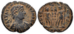Constantius II, as Caesar. 324-337 AD. AE Follis (1.97g, 19mm). Heraclea mint. Struck 330-3. RIC 113