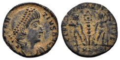 Constantius II. 337-361 AD. AE Follis (1.26g, 13.5mm). Antioch mint. Struck 337-341 AD. LRBC 1385
