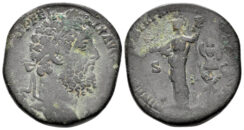 Commodus. 177-192 AD. AE Sestertius (19.87g, 29mm). Rome mint. Struck 188/9 AD. RIC 528