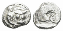 Thessaly, Larissa. Circa 462/1-460 BC. AR Obol (0.95g, 10mm). BCD Thessaly II 353.3