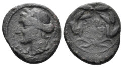 Sicily, Syracuse. Roman rule. After 212 BC. AE 18mm (3.35g). SNG ANS 1097-8