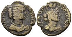 Arabia, Rabbathmoba. Julia Domna. Augusta, 193-217 AD. AE 27mm (12.78g). SNG ANS 1415 var. (no date mark)