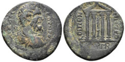 Pontos, Neokaisareia. Septimius Severus. 193-211 AD. AE 29mm (14.60g). Dated CY 146 (209/10 AD). RG 147
