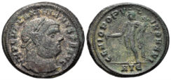 Maximianus I Herculius. 285-310 AD. AE Follis (14.05g, 28mm). Heraclea mint. Struck 296/7 AD. RIC 19b