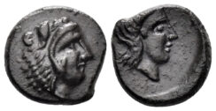 Sicily, Himera as Thermai Himerensis. Late 4th – early 3rd Century BC. AE 14mm (2.32g). SNG ANS 190