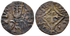 Axum. Hethasas. Early 7th Century-620. CU (0.80g, 14mm). Munro-Hay type 141