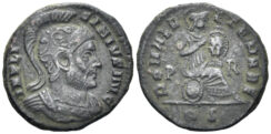Licinius I. 308-324 AD. AE Follis (3.27g, 19mm). Rome mint. Struck 318/9 AD. RIC 151