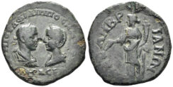 Thrace, Mesambria. Philip I Arabs & Otacilia Severa, 244-249AD. AE Pentassarion (11.28g, 27mm). Mionnet I 217