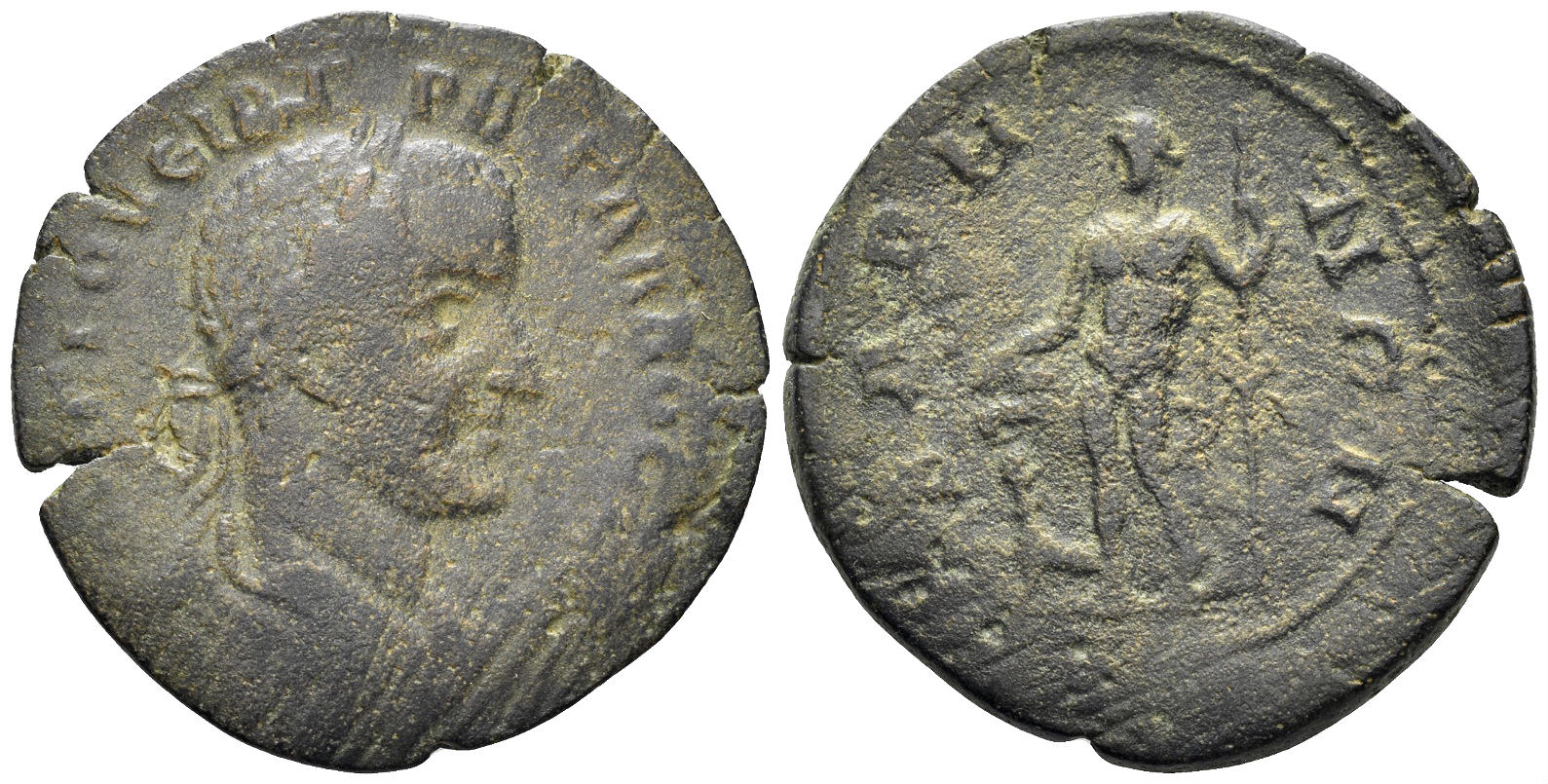 Pisidia, Baris. Trebonianus Gallus. 251-253 AD. AE 25.5mm (7.02g). SNG BN 1404