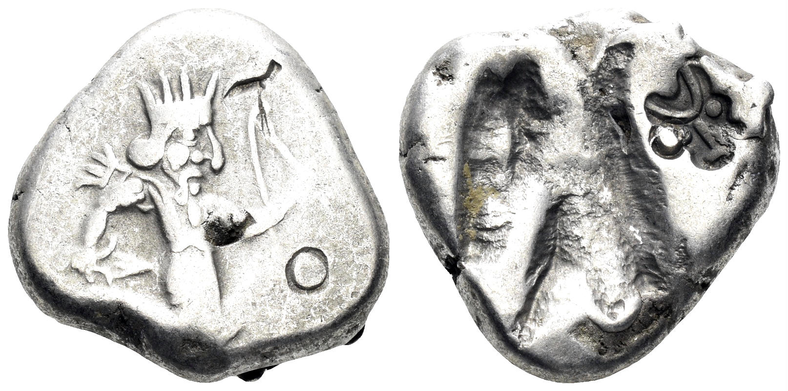 Achaemenid Kingdom. Circa 455-420 B.C. AR Siglos (5.49g, 16mm). Carradice Type IV, Group A