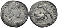Constantius II. 337-361 AD. AE Centenionalis (4.01g, 22mm). Cyzicus mint. Struck 351-4 AD. RIC 93A