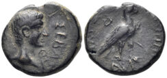 Phrygia, Amorion. Augustus. 27 BC-14 AD. AE 20mm (5.58g), Menelaos, son of Menekrates. RPC S2-I-3230A