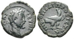 Moesia Inferior, Nikopolis. Septimius Severus. 193-211 AD. AE 17mm (3.10g). Varbanov 2338