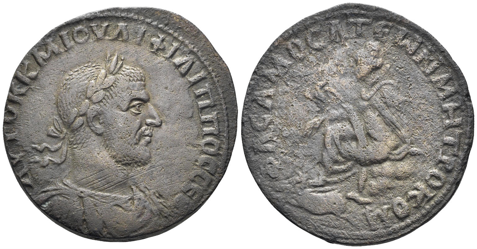 Commagene, Samosata. Philip I Arabs. 244-249 AD. AE 31mm (21.72g). RPC VIII - (unassigned; ID 8341)
