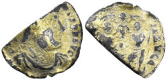 Valens. 364-378 AD. Solidus Subaeratus (1.58g, 20mm). Circa 375-8 AD. Cf. RIC 17e