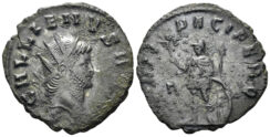 Gallienus. 253-268 AD. AE Antoninianus (2.64g, 21mm). Milan mint. Struck 264-7 AD. RIC 236