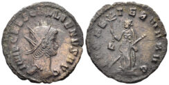 Gallienus. 253-268 AD. AE Antoninianus (2.98g, 21mm). Milan mint. Struck 266 AD. RIC 254