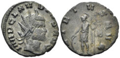 Claudius II Gothicus. 268-270 AD. AE Antoninianus (3.00g, 20.5mm). Rome mint. Struck 270 AD. Cohen 313