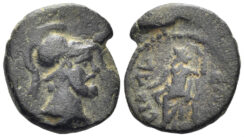 Pamphylia, Sillyon. Time of the Antonines. 138-192 AD. AE 15mm (2.12g). RPC IV.3 5727