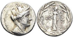 Phoenicia, Arados. Circa 138/7-44/3 BC. AR Tetradrachm (14.71g, 29mm). Dated CY 161 (99/8 BC). DCA 772
