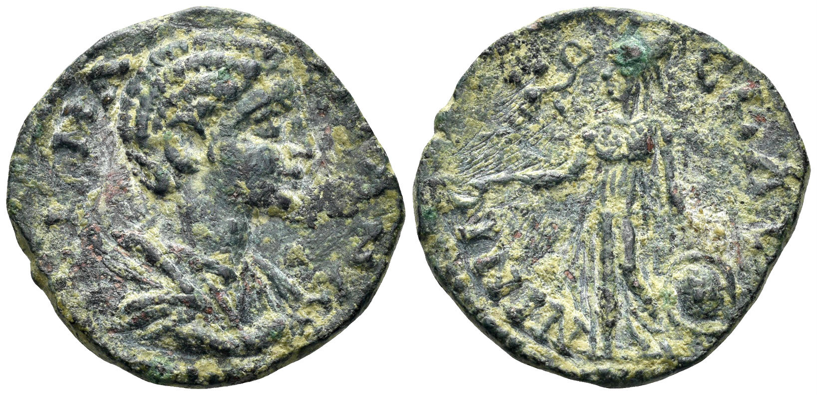 Kilikia, Ninica-Claudiopolis. Julia Mamaea, Augusta. 222-235 AD. AE 22mm (5.57g). RPC VI 6904