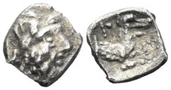Lykaonia, Laranda. 4th century BC. AR Obol (0.48g, 10mm). Gökturk 70