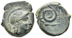 Mysia, Pergamon. Attalos II Philadelphos. 160-139 BC. AE 16mm (5.26g). SNG BN 1650-5 var.