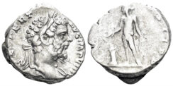 Septimius Severus. 193-211 AD. AR Denarius (3.77g, 17mm). Rome mint. Struck 194/5 AD. RIC 105