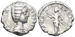 Julia Domna, Augusta. 193-217 AD. AR Denarius (3.40g, 17.5mm). Rome mint. Struck 196-211 AD. RIC 548