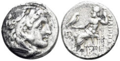 Macedonian Kingdom, Philip III Arrhidaios. 323-317 BC. AR Drachm (4.14g, 16.5mm). Kolophon mint. Price P48
