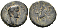 Phrygia, Akmoneia. Nero. 54-68 AD. AE 19mm (4.12g). Struck circa 62 AD. RPC I 3174