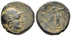 Mysia, Pergamon. Mid-late 2nd century BC. AE 17.5mm (5.41g). SNG BN 1777