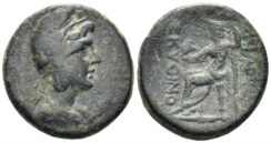 Phrygia, Philomelion. After 133 BC. AE mm (6.00g 19mm). Skythinos, magistrate. SNG von Aulock 3915